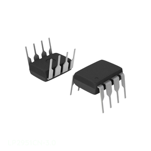 8 DIP (0.300 นิ้ว, 7.62 มม.) มีสินค้าในสต็อก LP2951CN-3.0 ชิ้นส่วนอิเล็กทรอนิกส์สำหรับการจัดการพลังงาน (PMIC) อุปกรณ์เสริมไอซี ตัวควบคุมแรงดันไฟฟ้าแบบเชิงเส้น 3V 100mA 8D - Product Image 1