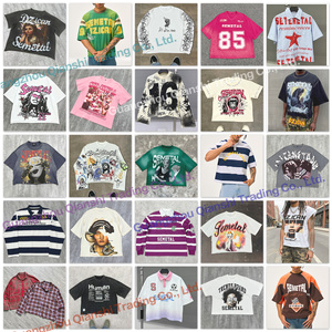 MAKITAPE ขายส่งเสื้อผ้า OEM รับผลิตเสื้อยืดคอตตอนทรงบ็อกซี่ตามแบบที่ลูกค้าต้องการ ผู้ผลิตเสื้อยืดโอเวอร์ไซส์คุณภาพสูงแบบเรียบๆ - Product Image 3