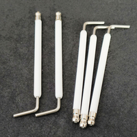 Brûleurs, allumeurs, tiges de détection de flamme, bougies d'allumage pour brûleurs industriels/systèmes de combustion, céramiques isolantes en alumine