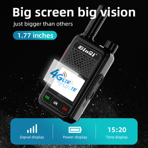 Binqi BQ-278EU 4G LTE PoC cầm tay Walkie Talkie với 5000km liên lạc không dây GPS Sim lưu trữ thẻ bảo hiểm toàn cầu nói chuyện Phạm vi - Product Image 4