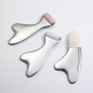 Xách tay mini thép không gỉ guasha mặt <span class=keywords><strong>massager</strong></span> Eye Cream Stick công cụ làm đẹp cho khuôn mặt ứng dụng sản phẩm massage - Product Image 1