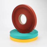 Gaine thermorétractable personnalisable pour câbles, en PE, noir, jaune, rouge, marron, gris, vert, protection des fils