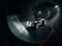 Caméra de surveillance rotative à 360 degrés Wellcam DDP Factory pour l'inspection interne des pales d'éoliennes, robot chenillé télécommandé résistant à l'eau