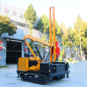 새로운 도착 태양 파일 드라이버 보어 파일 드릴링 머신 지상 나사 기계 파일 드라이버 판매 - Product Image 3