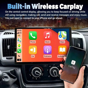 Autoradio multimédia vidéo GPS 15,6 pouces Android 15 Carplay pour Fiat Ducato Peugeot Boxer Citroën Jumper 2006-2022 - Product Image 4