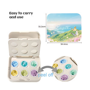 Scatola Cosmetica in Plastica OEM/ODM Personalizzata con 6 Scomparti, Cuscinetto d'Aria e Pellicola Sigillante per <span class=keywords><strong>Gel</strong></span> Ombre per Unghie - Product Image 6