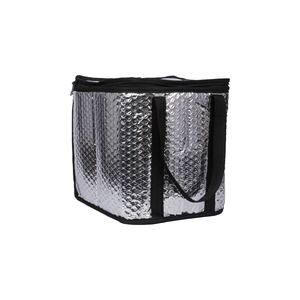 Grand <span class=keywords><strong>sac</strong></span> isotherme à bulles thermique en aluminium <span class=keywords><strong>de</strong></span> taille personnalisée avec poignée au design moderne pour un stockage efficace des aliments - Product Image 6