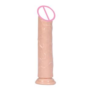 Realistischer Weicher Riesiger TPE Erwachsenen-Sexspielzeug für Frauen Medizinischer Kristall Starker Saugnapf 5 Farben 5 Zoll Wasserdichter <span class=keywords><strong>Dildo</strong></span> - Product Image 6