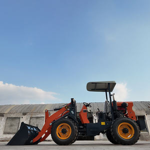 Дешевые H-910 Компактные 4x4 1,5 тонн мини колесные погрузчики для продажи - Product Image 3