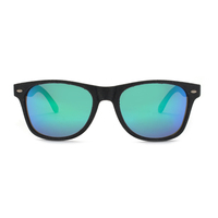 Gafas de sol de paja de trigo para hombre y mujer, lentes de sol de alta calidad, respetuosas con el medio ambiente, con base de Material biológico de lujo