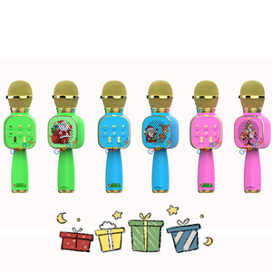 ไมโครโฟนคาราโอเกะไร้สายสำหรับปาร์ตี้ครอบครัว,ของขวัญเด็กคริสต์มาสไร้สายแบบชาร์จไฟได้ - Product Image 5