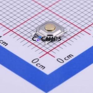 TS-1087S-01526 Tactile Switch SMD,5.2x5.2mm Switch Single Pole Single Throw Round Button Vertical Mount 5.2mm - Product Image 1