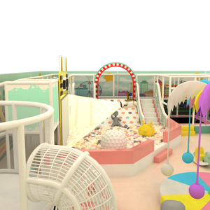 Kit de Personnalisation Professionnelle de Haute Qualité pour Aire de Jeux Intérieure pour Tout-Petits avec Piscine à Balles, Équipement Commercial Personnalisé - Product Image 2