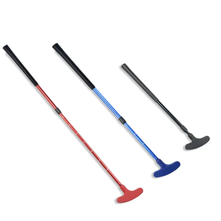 3 Farben Hochwertige Doppelseite Mini Gummi kopf Golf Putter Kids Golf Hot Sale Verstellbare Golfschläger für Erwachsene