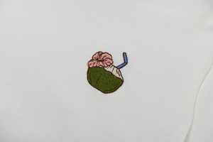 T-shirt estive all'ingrosso per ragazze adolescenti bianco con disegno di <span class=keywords><strong>frutta</strong></span> a vita alta abbigliamento ombelico per le donne - Product Image 5