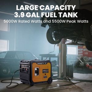 Portable 5000w 5500w 4 Stroke <b>Gasoline</b> Generator Model D0100hpeyhv - Product Image 2