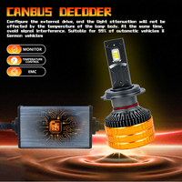 Faro LED para Auto de Alta Potencia H4 H7 H13 H11 9004 9005 9006 9007 9012, Bombilla LED para Auto Súper Brillante de 140W 12V