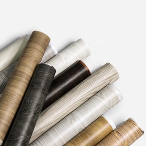 Film dekoratif pvc untuk menekan vakum, pvc foil warna serbuk kayu untuk membran menekan profil pembungkus untuk pintu lemari - Product Image 5