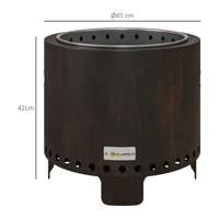 2025 nouveau Design extérieur Camping cuisine pliant BBQ Grill foyer Portable en acier inoxydable sans fumée charbon de bois gril pour