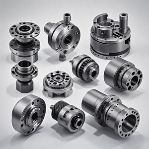 Oem ייצור מותאם אישית cnc כרסום ופנה של פליז אלומיניום נירוסטה טיטניום-עיבוד שבבי