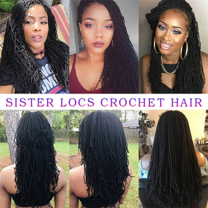 Extensions de cheveux synthétiques pour tresses au crochet, 18 pouces, pour femmes, blondes, style Bug Braiding Hair - Product Image 6