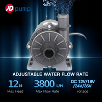 JDPUMP WP-DC60, pompa air tenaga surya Mini 12V DC Motor listrik tekanan tinggi pompa air pertanian