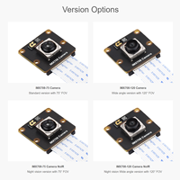 Módulo de cámara Raspberry Pi 3 IMX708 12MP con enfoque automático HDR y alta resolución 75 ° /120 °   FOV NoIR Opcional para Pi 5/4B/Zero