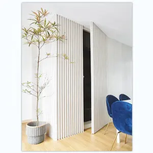 RealVilla 2022 Hidden Door Invisible Design Wooden Interior Wall Panel Solid Core Hidden Doors