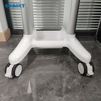 2024 GOMECY Salon Trolley Beauté Coiffeur Chariot Piédestal Chariot Roulant Outil Stand Instrument Plateau pour Beauté Coiffeur