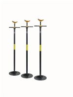 Cric de voiture en acier portable positionnant des aides de levage de support de sécurité