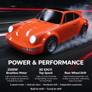Kart Eléctrico de Derrape 964, 72V, 80km/h, 100km de Autonomía, Estilo Retro para Adultos, Color Personalizable, Se Aceptan Agentes Regionales, OEM - Product Image 2