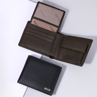 Grosir Pabrik dompet pria kustom dompet pria kualitas terbaik dompet kulit asli dompet pria kartu praktis