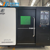 Machine de découpe laser industrielle 6025 personnalisée et fermée pour la découpe de plaques métalliques