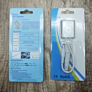 LED Touch Dimmer 6A 72W Mini Interruptor Dimmer Para Única Cor DIY Sinais De Néon LED Strip COB Light DC12V-24V - Product Image 2