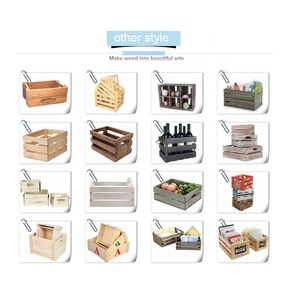 Caisses en <span class=keywords><strong>bois</strong></span> rustiques boîte en <span class=keywords><strong>bois</strong></span> avec poignée pour garde-manger organisateur stockage Paulownia <span class=keywords><strong>bois</strong></span> organisateur bacs - Product Image 4