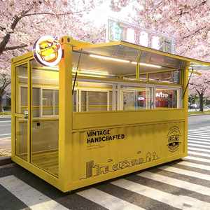 उपकरण मोबाइल रसोई आइसक्रीम कॉफी पिज़्ज़ा कॉफी के साथ बिक्री के लिए पूरी तरह से सुसज्जित खाद्य ट्रेलर - Product Image 1