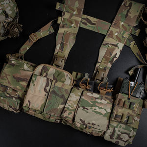 Chaleco Táctico WOSPORT Cordura UW con Varios Accesorios, Sistema MOLLE, Chaleco Táctico CS, Accesorios de Caza - Product Image 1