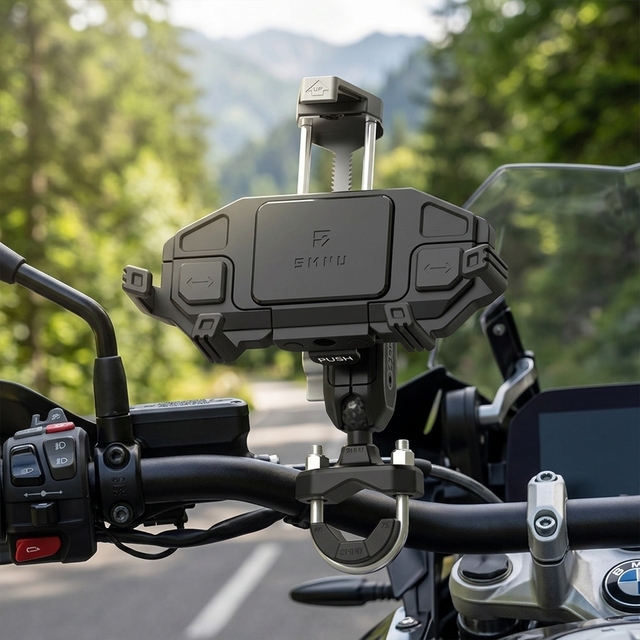 Customizable Durable Riding Safety Bike Shockproof Motorbike Phone Holder Waterproof Motorcycle Phone Mount for Touring