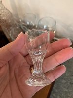 Verre à shot miniature gaufré de 20 ml, élégant, pour dégustation de liqueurs