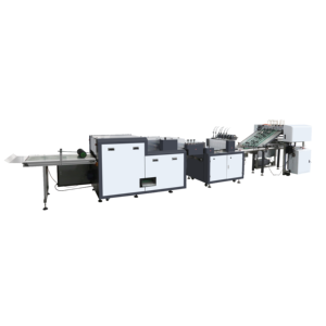MWZN-530B Bookletmaking <strong>machine</strong> Features High Productivity Fully Automated Cover Feeding And User-friendly Operation - Product Image 2
