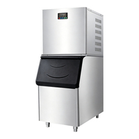 Machine à glaçons commerciale 150Kg 200Kg 250Kg 300Kg 500Kg 1000Kg en acier inoxydable avec nettoyage automatique