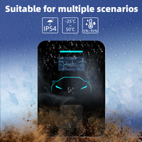 Nuevo Cargador de Pared para Vehículos Eléctricos de 22kW Trifásico, Tipo 2, con Gestión por Aplicación Inteligente, Clasificación IP54, 1 Año de Garantía, Estación de Carga Rápida para el Hogar