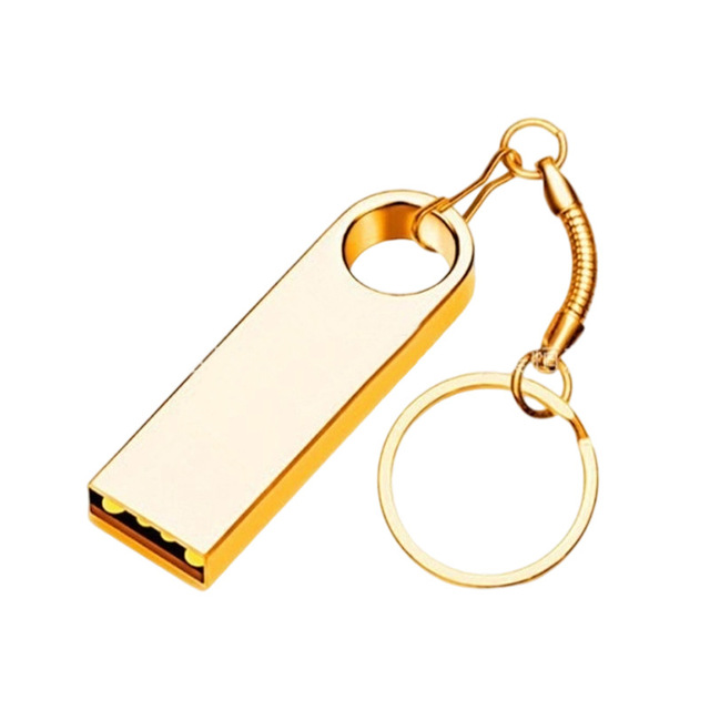 Wholesale High-speed Metal USB Flash Drives 128MB 256GB One-year Warranty Silk-screen Printing Suitable for Car Storage