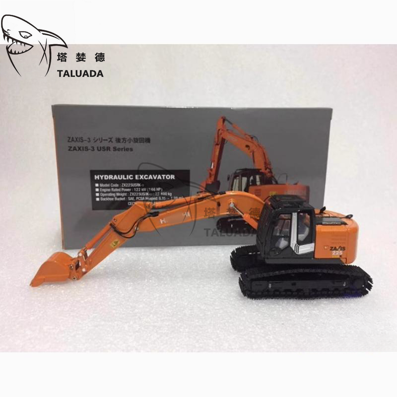TALUADA Alloy 1:50 Scale Model ZAXIS ZX225USRK-3 Excavator Model