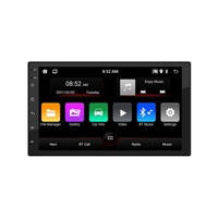 BQCC 7" 2 Din IPS Sans Fil Car Play Android Navigation AHD OBD TPMS GPS WIFI Mirror Link Lecteur Audio de Voiture Garantie 1 An