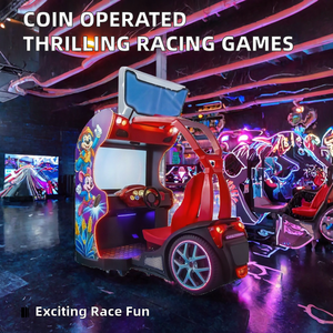 Máquina de Juego de Carreras de Autos con Monedas, Simulador de Carreras HD para Parques de Diversiones y Centros Comerciales - Product Image 2