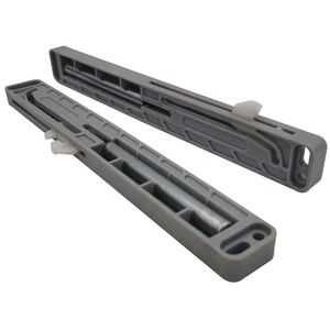Tomo — portes coulissantes <span class=keywords><strong>de</strong></span> couleur grise, cylindre coulissant avec mécanisme d'amortissement <span class=keywords><strong>de</strong></span> tiroir plus proche - Product Image 1
