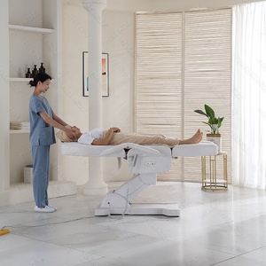 Camillas Estéticas, Hermosa Camilla Cosmética Ajustable en Altura, Camilla Facial, Silla de Tratamiento, Mesa de Masaje Facial - Product Image 1