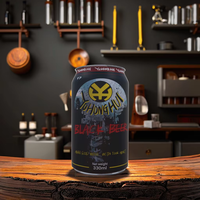 Nouvelle bière artisanale de marque OEM, bière à la vapeur, malt 4,5%, standard 330 ml, bière pression en conserve en aluminium, logo personnalisé imprimé