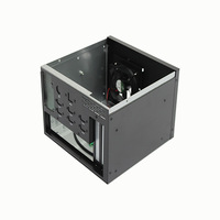 Pabrik OEM industri PC terpasang dinding ramping Mini Itx casing Server